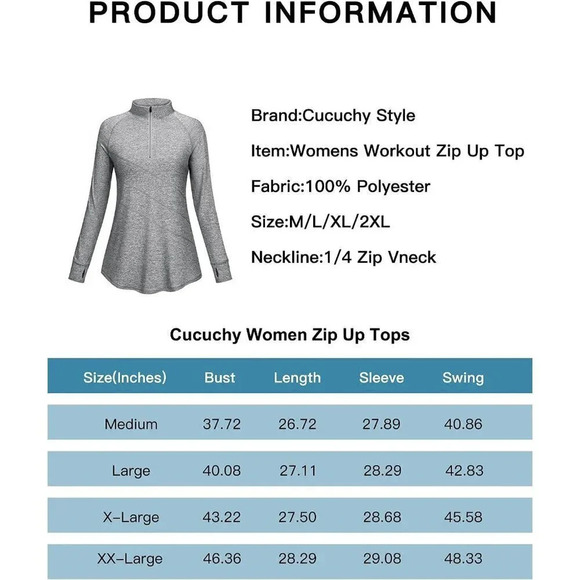 Cucuchy  Womens V Neck Golf Polo Shirts Moisture Sports Workout Tops - A-Grey - Picture 5 of 6